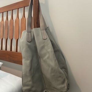 L.A.M.B leather tote bag.